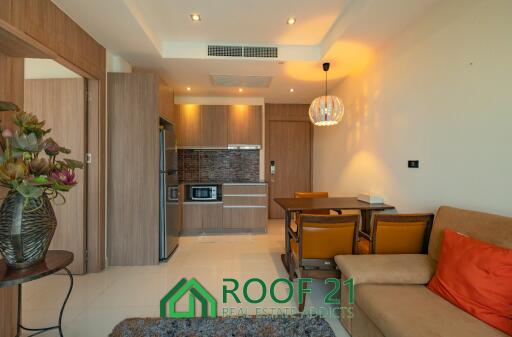 Condominium at Jomtien beach Fully Furnished, 1 Bedroom, size 41 sqm., a special price at 2.45MB Baht! /B-0172K