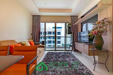 Condominium at Jomtien beach Fully Furnished, 1 Bedroom, size 41 sqm., a special price at 2.45MB Baht! /B-0172K