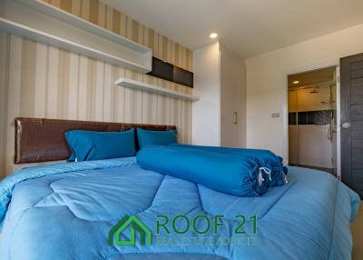 Sea and Sky Condo Bang Saray 1 bedroom 1 bathroom comes with sea and mountain views. In a quiet location