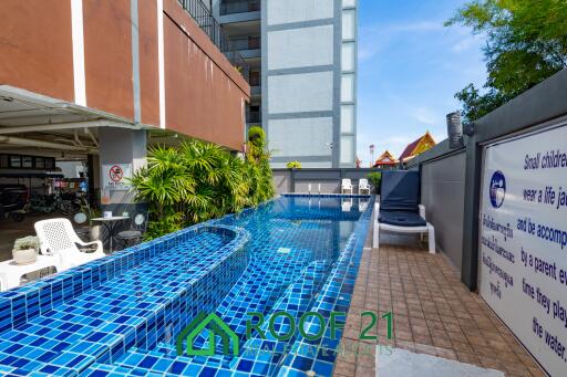 Sea and Sky Condo Bang Saray 1 bedroom 1 bathroom comes with sea and mountain views. In a quiet location