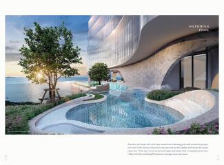 Wyndham Grand Residences Wongamat With the rare and excellent location of Laem Wong Amat Pattaya.