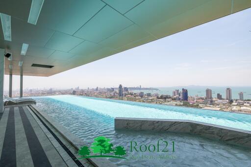 Rare Item! THe ONCE Studio Seaview High floor near Terminal 21 Pattaya / S-0577