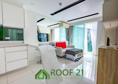 City center residence a quality project from a famous and experienced developer in Pattaya. 1Bed/1Bath
