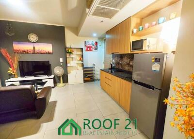 1 bedroom @Zire Wongamat beachfront condominium at North Pattaya beach. B-0152W