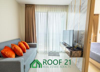 The Riviera Jomtien, 1 Bedroom 35 Sq.m. Sea View For Rent Jomtien Beach, Pattaya R-0296Y