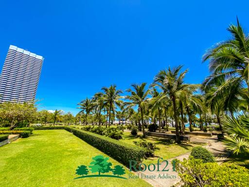 Private beachfront Big 1 Bedroom Condo, ForeignerQuota ready to move in /P-0091D