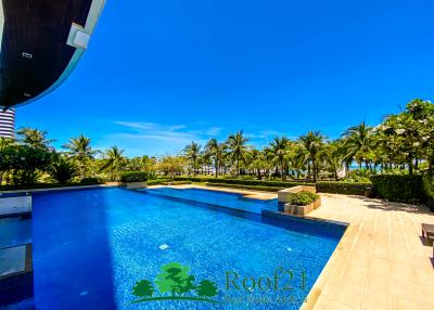 Private beachfront Big 1 Bedroom Condo, ForeignerQuota ready to move in /P-0091D