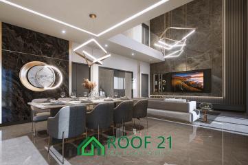 For SALE Brand New House Modern Tropical Luxury 5 Bedrooms 571 Sqm Central Pattaya / OP-0158T