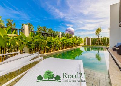 Brand new 4 Bedroom Pool villa in Luxury Project only 20 mins to Jomtien Beach/ OP-0143D