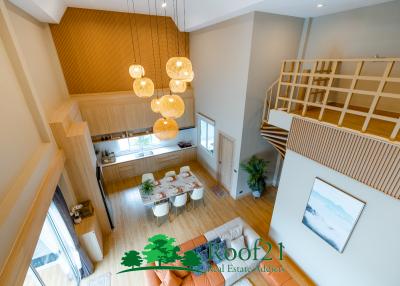 Pool Villa Pattaya, Nordic and Japanese Style, 3 bedrooms, Ensuite Bathroom With Private Pool & Jacuzzi, Near The Beach OP-0129Y