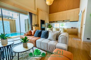 For SALE House Pool Villa 3 Bedrooms 230 Sqm Nordic and Japanese Style Central Pattaya / OP-0129T