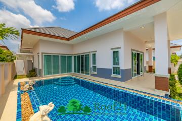 Brand New Pool Villa, fully furnished : Your Oasis near Pattaya's Beach and Tourist Hotspots For Sale OP-0156Y