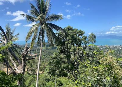 Land for sale with a breath taking sea-view