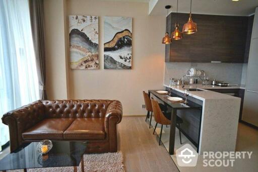 1-BR Condo at The Esse Asoke near MRT Sukhumvit