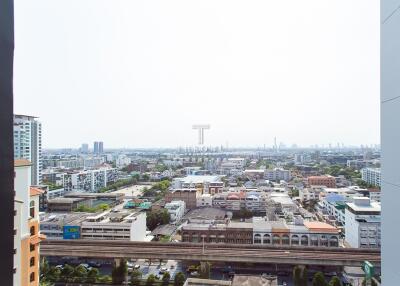 cityscape view from a high floor