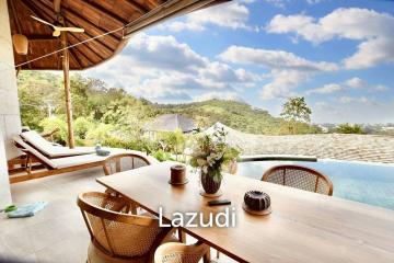 Completed 4-Bed Tropical Villa in  Bophut Hills, Koh Samui