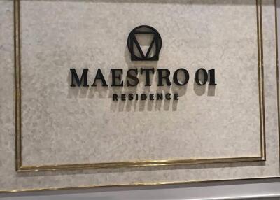 Condo for Sale at Maestro 01 Sathorn-Yenakat
