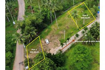 Plot 1 and 4: 500 SQ.M Small Land for sale at Lamai ,Koh Samui