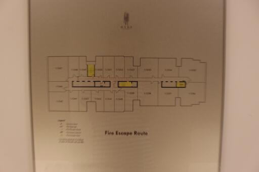 Fire Escape Route Plan