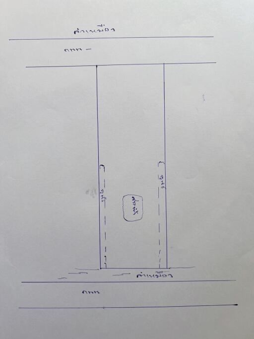 Architectural sketch of a building plan