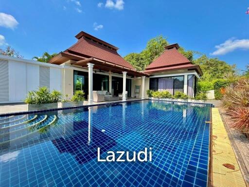 PANORAMA : 3 Bed Bali Style Pool Villa For Sale