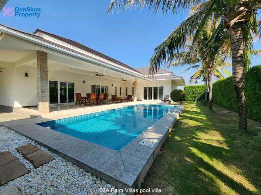 Luxury 4-Bedroom Pool Villa in Hua Hin at Palm Villas