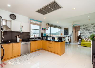 3 Bedroom Penthouse with Stunning Seaview in  Khao Takiab, Hua Hin for Sale (Fully Furnished)