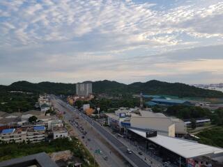 Panoramic view from property showing surrounding cityscape and hills