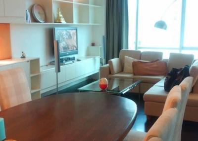 2-BR Condo at Baan Sathorn Chaopraya near BTS Krung Thon Buri