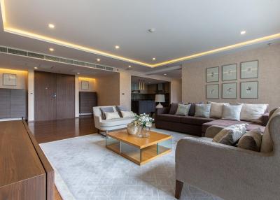 Spacious and modern living room with comfortable seating and tasteful decor