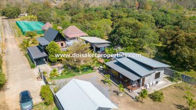 Beautifully-Designed 4-Bedroom Modern Home with 2-Bedroom Guest House for Sale in Luang Nuea, Doi Saket