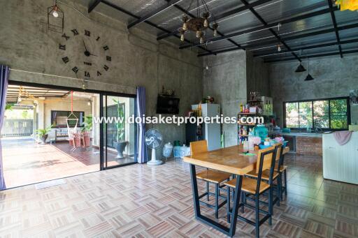 Beautifully-Designed 4-Bedroom Modern Home with 2-Bedroom Guest House for Sale in Luang Nuea, Doi Saket