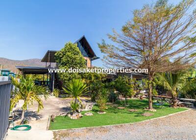 Beautifully-Designed 4-Bedroom Modern Home with 2-Bedroom Guest House for Sale in Luang Nuea, Doi Saket