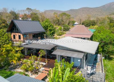 Beautifully-Designed 4-Bedroom Modern Home with 2-Bedroom Guest House for Sale in Luang Nuea, Doi Saket