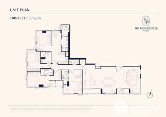 4-BR Condo at The Residences 38 near BTS Thong Lor