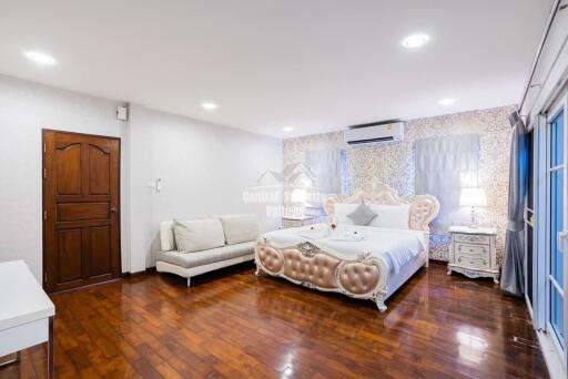 Very spacious, 5 bedroom, 6 bathroom, private pool villa for sale or rent in East Pattaya.