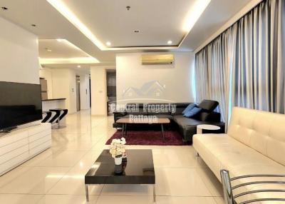 Beachfront, 2 bedroom, 2 bathroom condo for sale in Foreign name in Wongamat Tower, Wongamat.