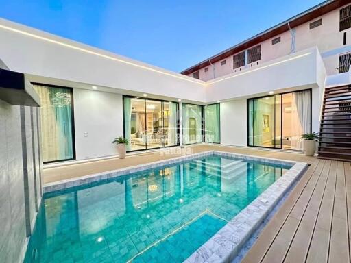 Contemporary, new build, 3 bedroom, 3 bathroom pool villa for sale in East Pattaya.