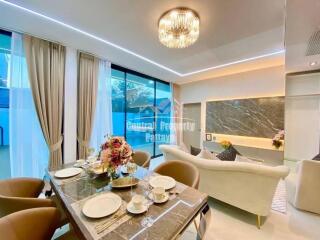 Contemporary, new build, 3 bedroom, 3 bathroom pool villa for sale in East Pattaya.