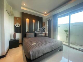 Modern, 2 bedroom, 2 bathroom, private pool villa for sale in central Jomtien.