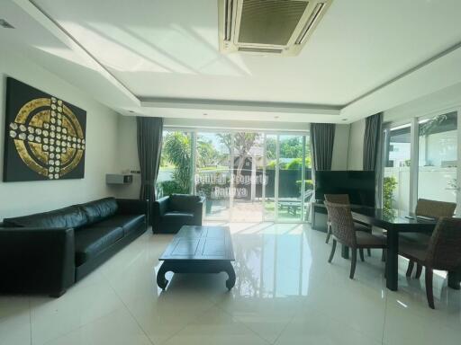 Modern, 2 bedroom, 2 bathroom, private pool villa for sale in central Jomtien.