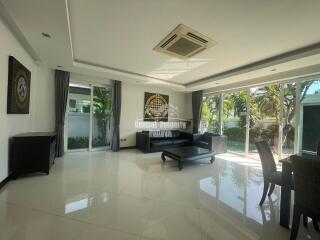 Modern, 2 bedroom, 2 bathroom, private pool villa for sale in central Jomtien.