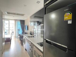 Modern studio for sale in the popular Centara Avenue condominium.