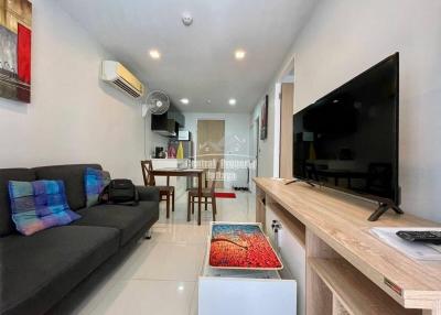 Contemporary, 1 bedroom, 1 bathroom for sale in Foreign quota, in the Urban Attitude condominium in central Pattaya.