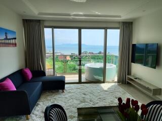 Superb, 2 bedroom, 2 bathroom, corner unit for rent in Riviera Monaco, Na Jomtien.