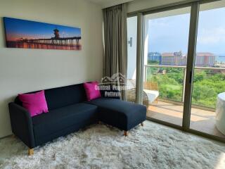 Superb, 2 bedroom, 2 bathroom, corner unit for rent in Riviera Monaco, Na Jomtien.