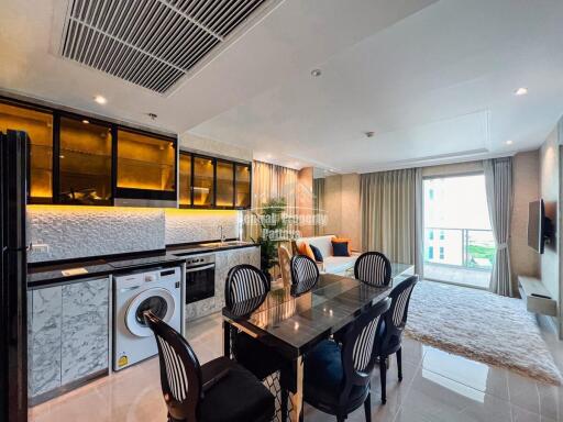 Stunning, 2 bedroom, 2 bathroom, corner unit for sale in Foreign name in Riviera Monaco, Na Jomtien.