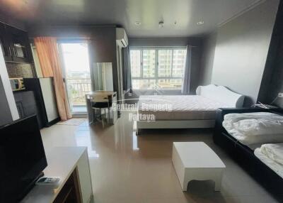 Modern 1 bed, 1 bath studio for sale in Lumpini Ville, Naklua-Wongamat.