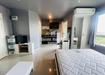 Modern 1 bed, 1 bath studio for sale in Lumpini Ville, Naklua-Wongamat.