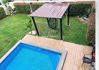 Spacious, 3 bedroom, 4 bathroom, private pool villa for sale or rent in East Pattaya.